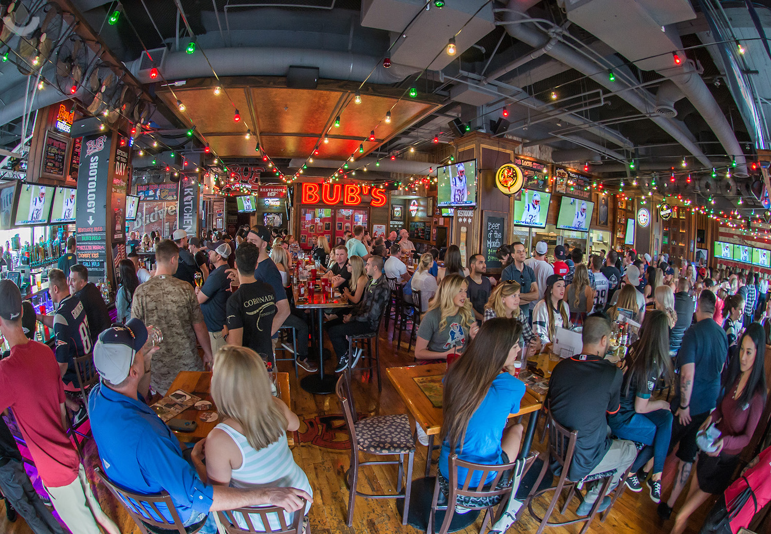 Bub's @ the Ballpark San Diego sports bar in the Gaslamp Quarter