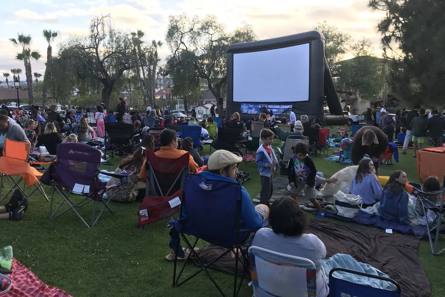 San Diego outdoor movie theater event this Summer 2025 featuring Summer Movies in The Park 